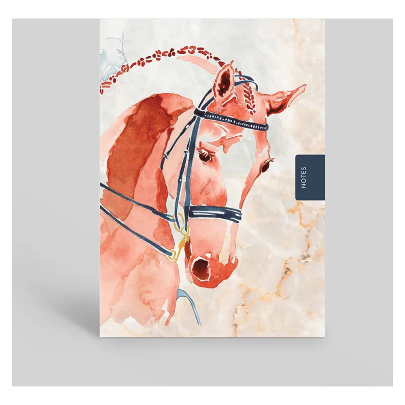 Deckled Edge Notebook - Competition Horse