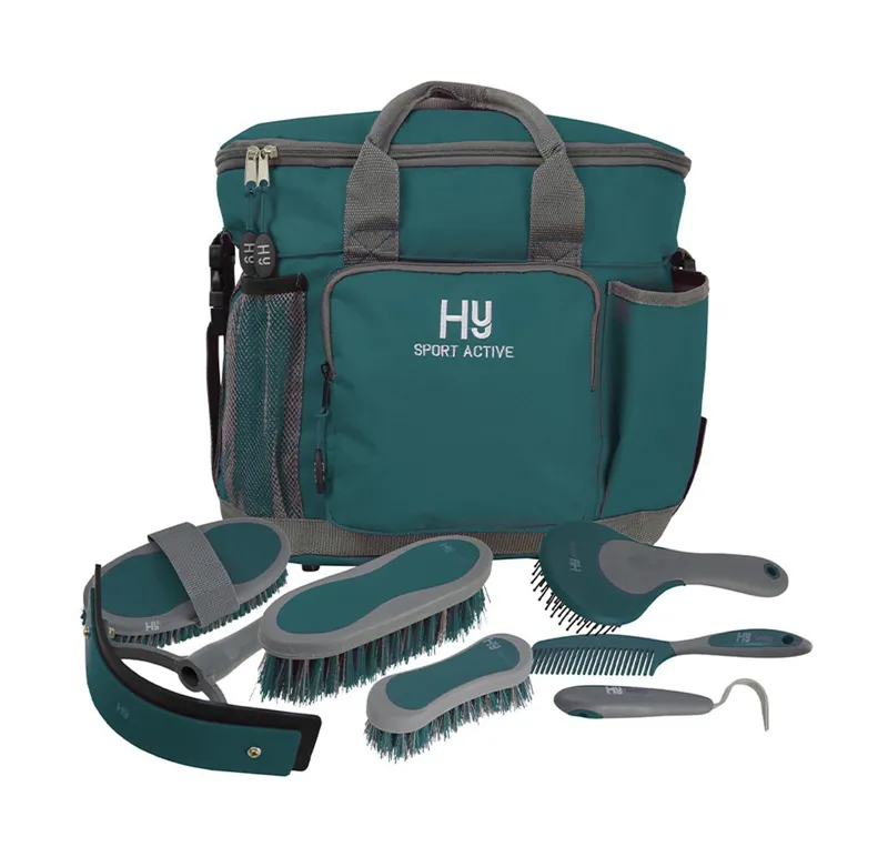 Hy Sport Active Complete Grooming Bag - Alpine Green