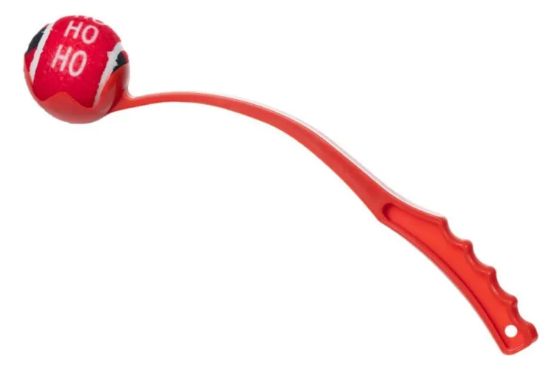 House of Paws Ball Launcher and Christmas Tennis Ball