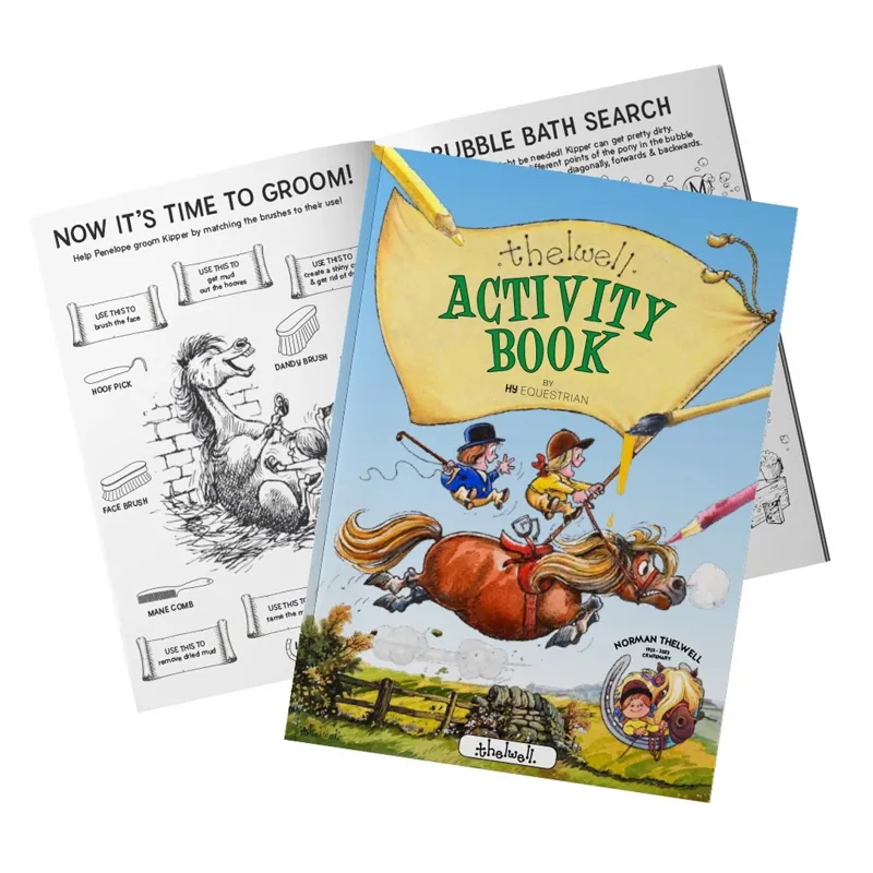 Hy Equestrian Thelwell Collection Activity Book - A4