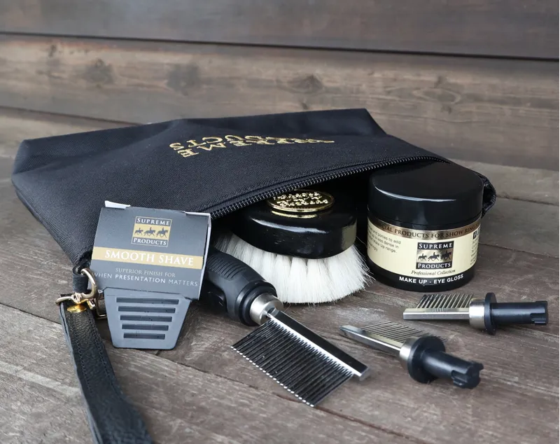 Supreme Products Accessories Pouch - Black/Gold