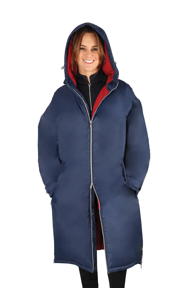Hy Equestrian HYCONIC Synergy Robe H2cOat - Navy/Fig-1