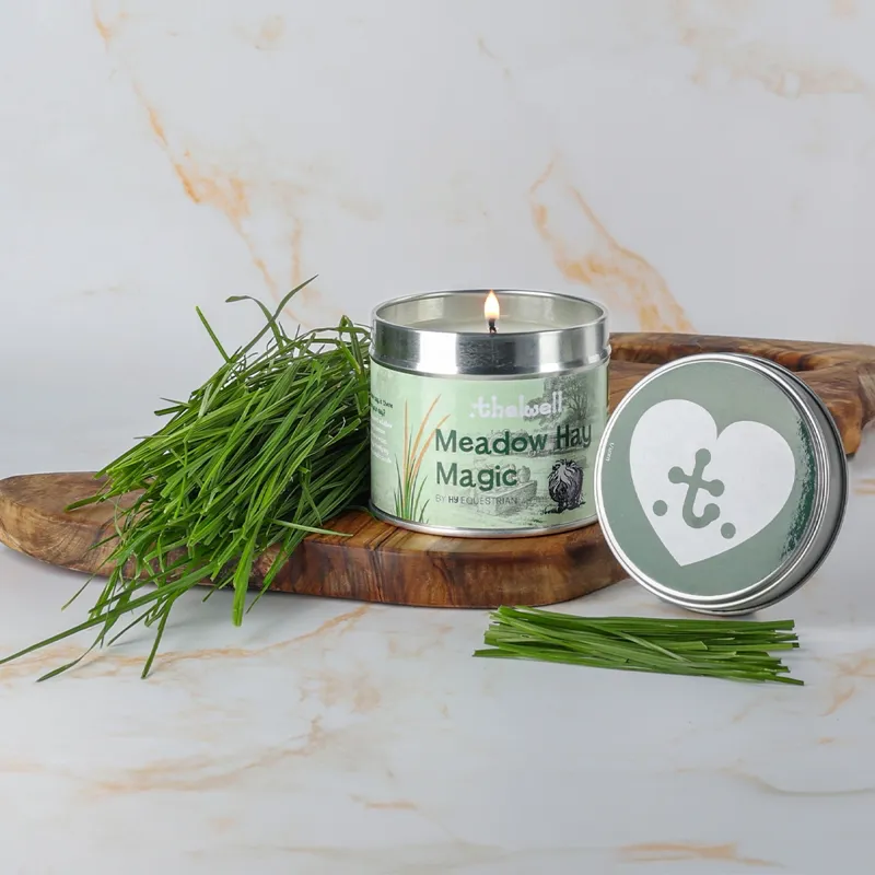 Hy Equestrian Thelwell Collection Candle - Meadow Hay Magic-1