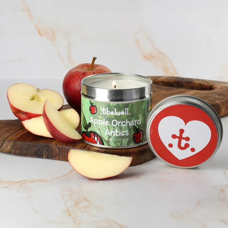 Hy Equestrian Thelwell Collection Candle - Apple Orchard Antics-1