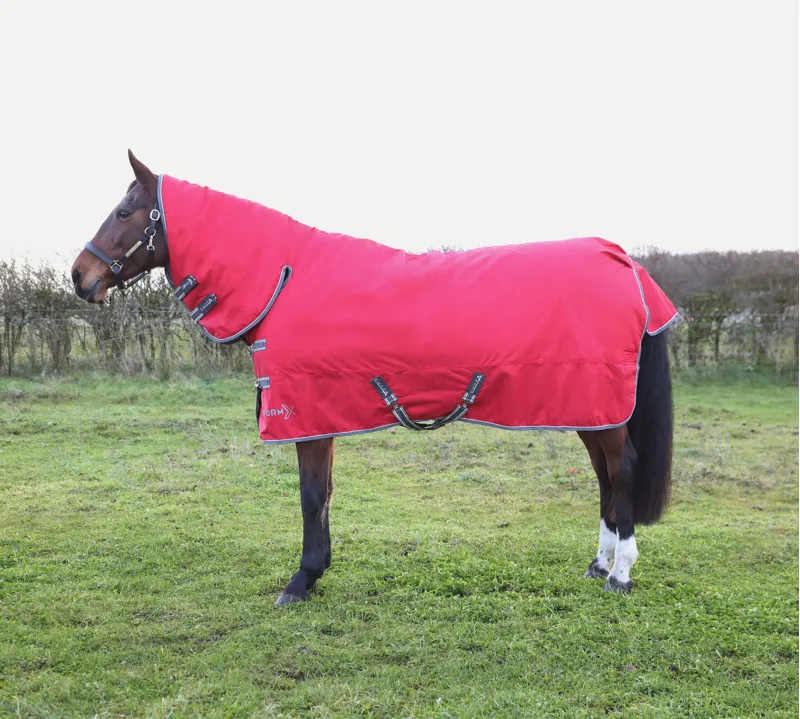 StormX Empra 300g Combi Turnout Rug - Red
