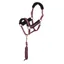 Shires ARMA Logo Headcollar and Lead Rope - Burgundy