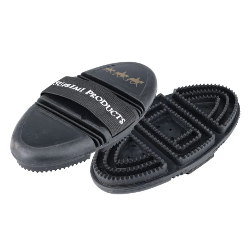 Supreme Products Pro Groom Curry Comb - Black/Gold