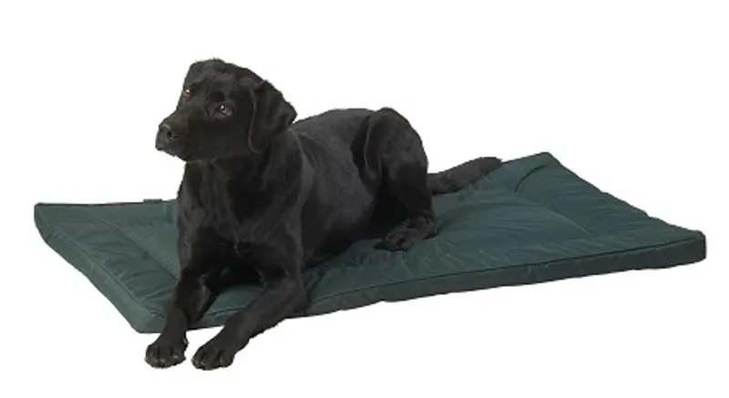 House of Paws Water Resistant Crate Mat - Green-1