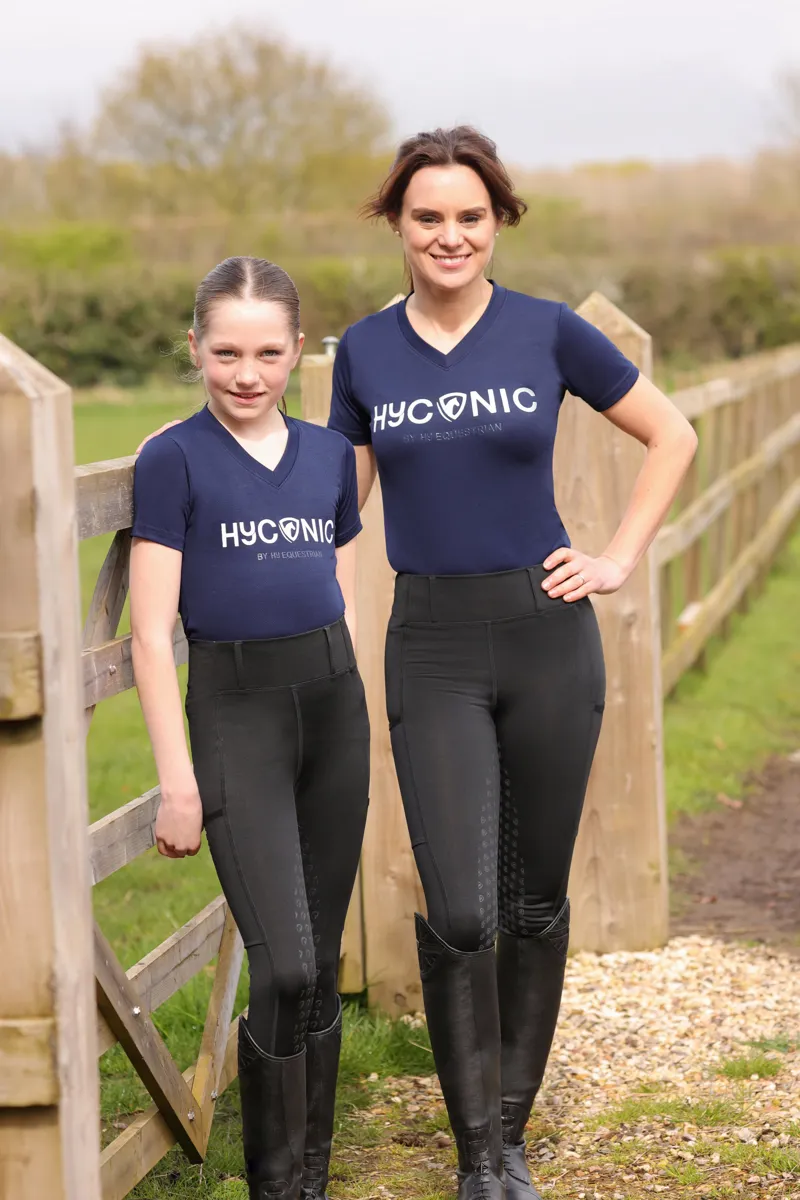 HYCONIC Short Sleeve Children's T-Shirt - Navy-4