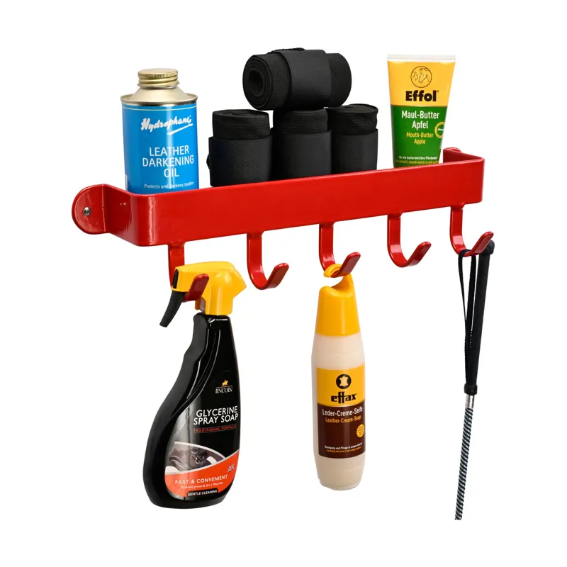 Stubbs Hook Shelfie - Red