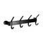 Stubbs Coat Hook Shelfie - Black