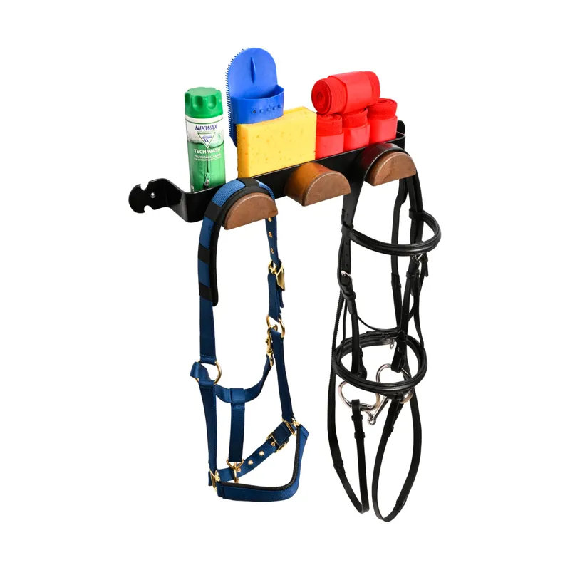 Stubbs Retro Bridle Shelfie - Black