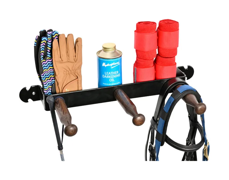 Stubbs Retro Large Peg Shelfie - Black