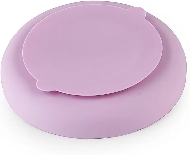 Parallax Hide and Lick Pet Bowl - Purple-2