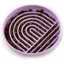 Parallax Hide and Lick Pet Bowl - Purple