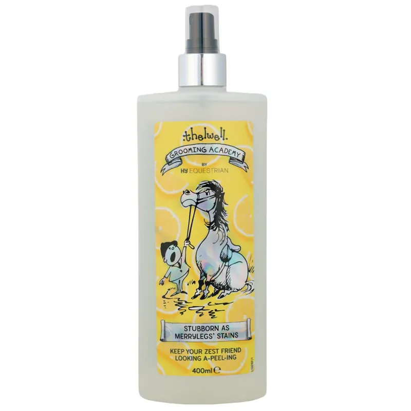Thelwell Grooming Academy by Hy Equestrian - Stubborn As Merrylegs' Stains - 400ml