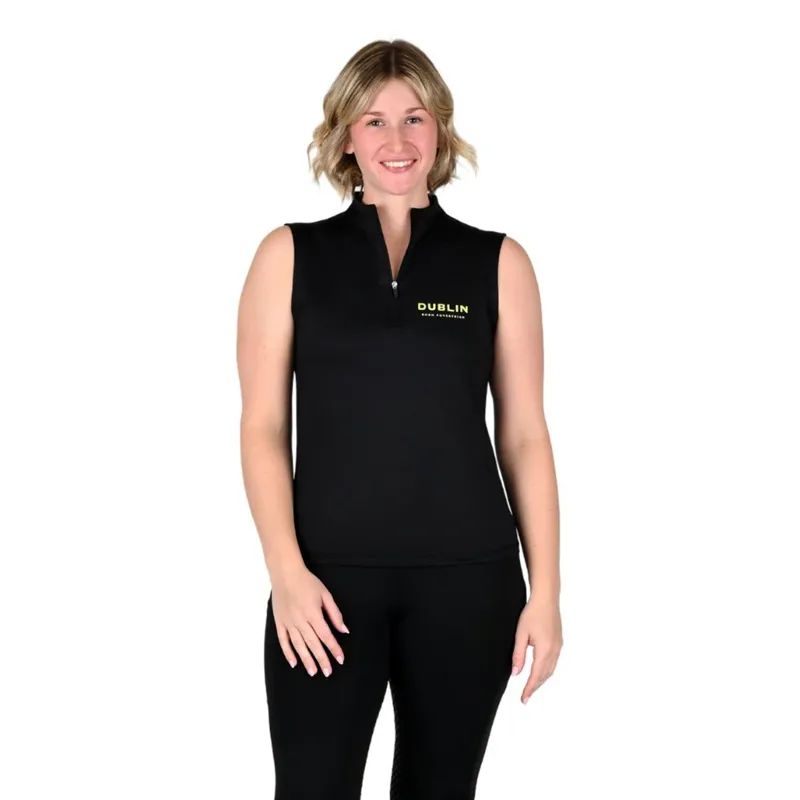 Dublin Sammy Sleeveless Riding Top - Black