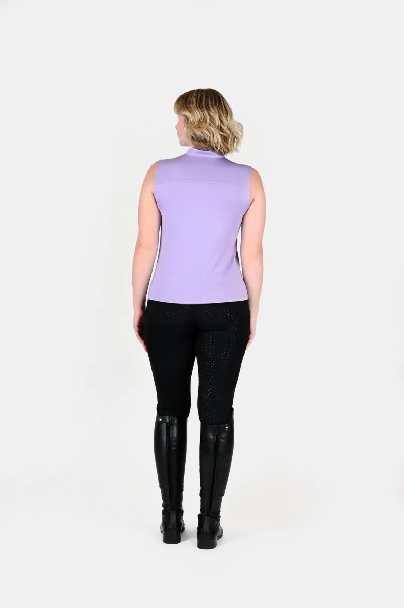 Dublin Sammy Sleeveless Riding Top - Mauve-1