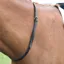 Shires Velociti GARA Leather Neck Strap - Black