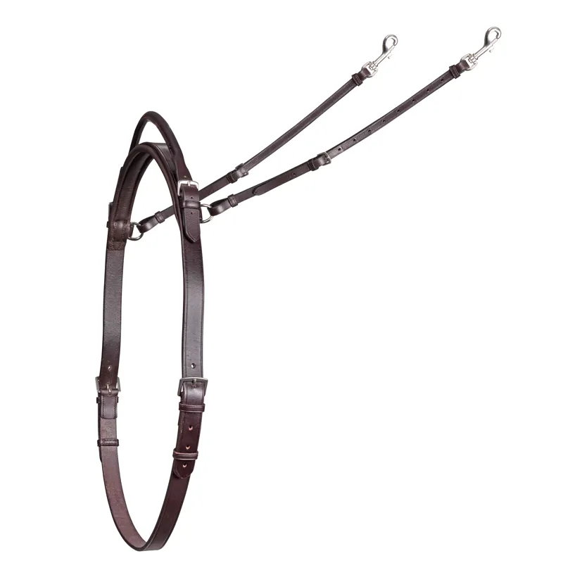 Shires Velociti GARA Neck Strap with Handle - Havana