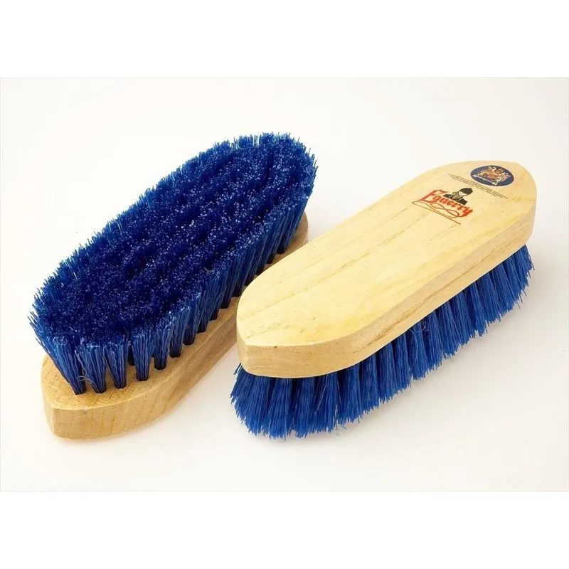 Vale Brothers Equerry Wooden Polypropylene Dandy Brush - Blue