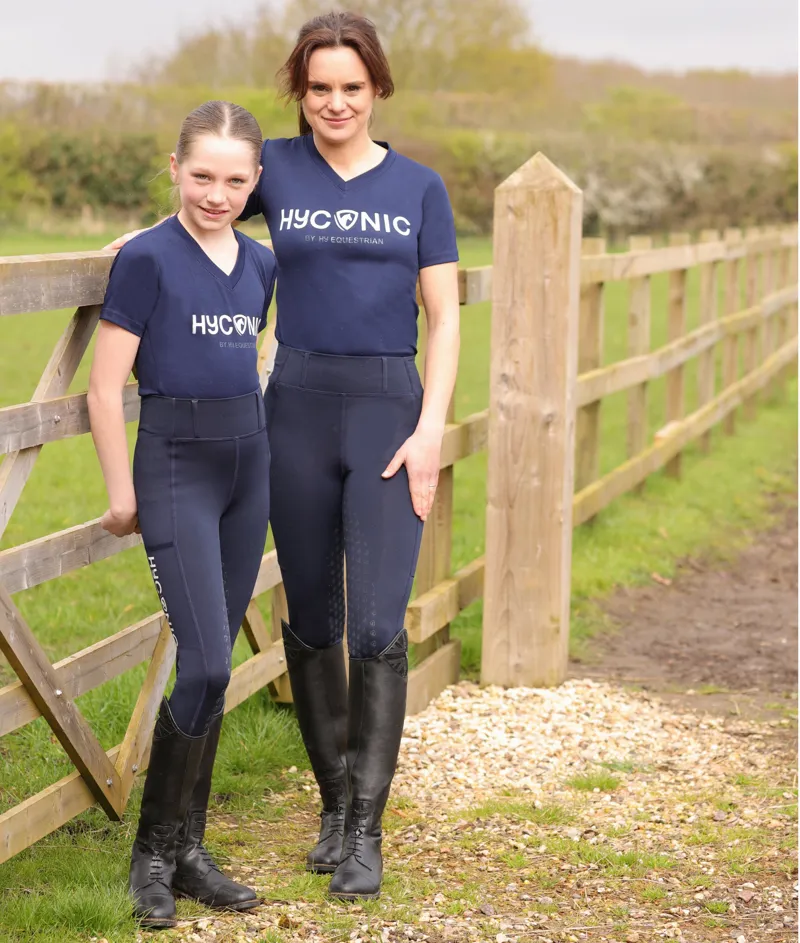 HYCONIC Soria Riding Tights - Navy-1