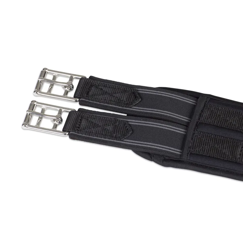 Shires ARMA Neoprene Girth with Elastic - Black-1