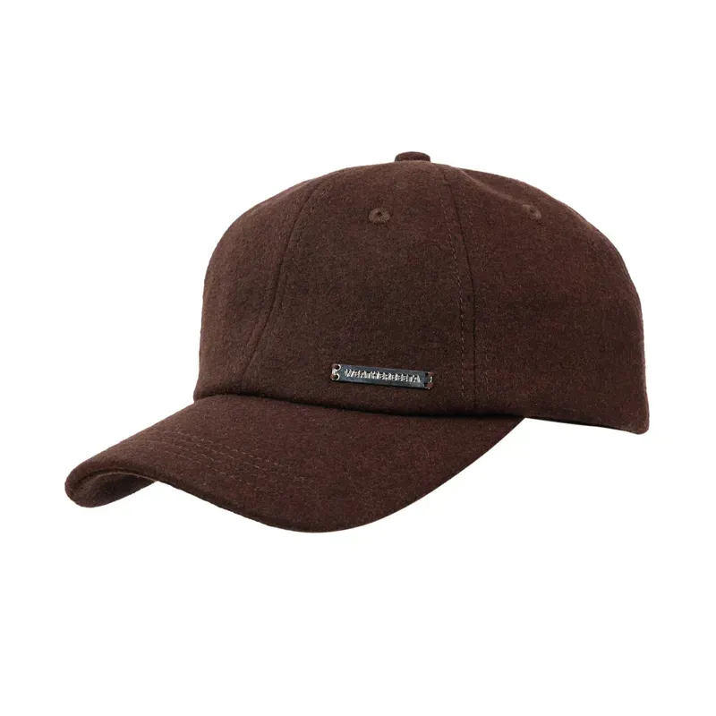 WeatherBeeta Performance Melton Wool Cap - Espresso Marle 