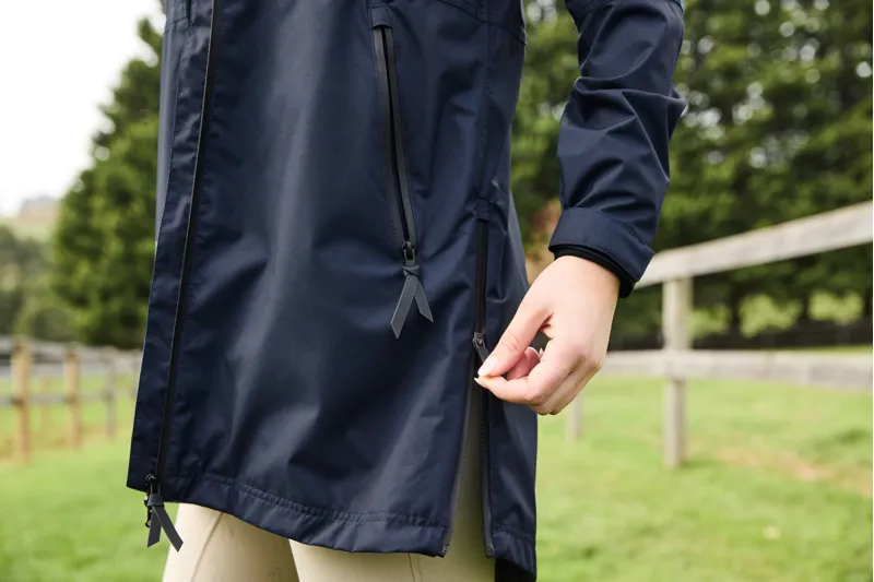 Dublin Larni Longline Waterproof Jacket - Naval Academy-10