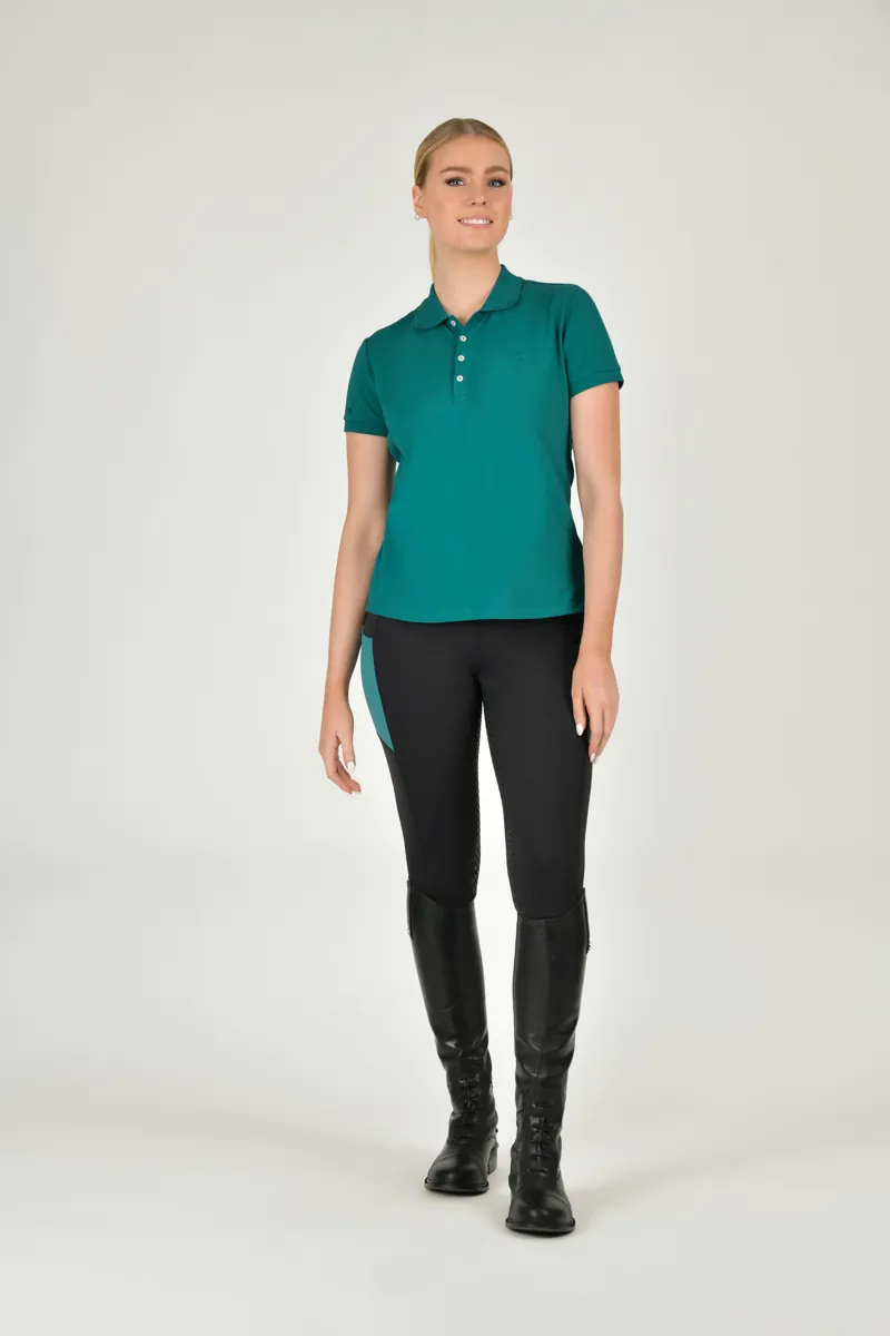 Dublin Lauren Short Sleeve Polo - Deep Lake