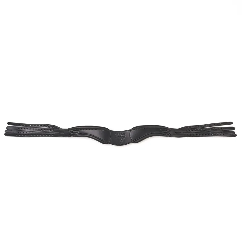 Shires Velociti Rapida FreedomFit Double Bridle Headpiece - Black