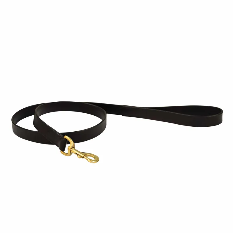 WeatherBeeta Leather Dog Lead - Black