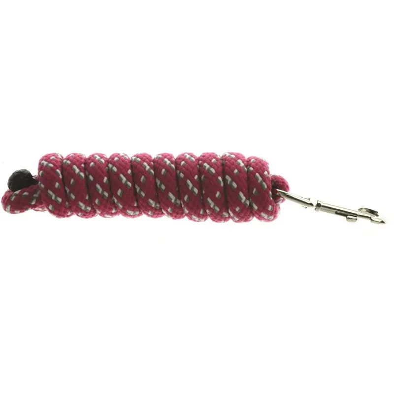 Hy Fleck Lead Rope - Hot Pink