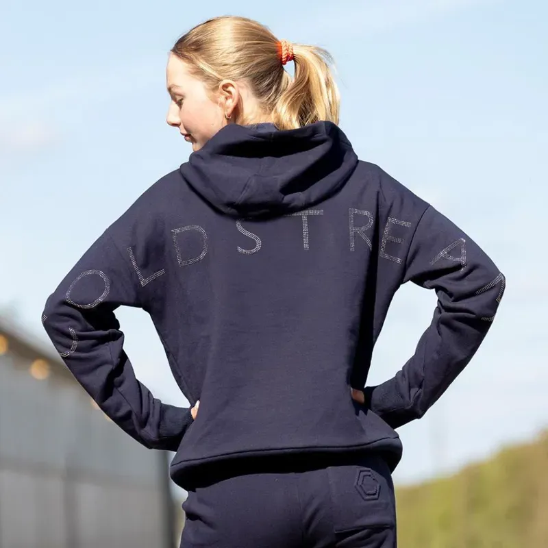 Coldstream Cheswick Diamante Hoodie - Navy -1
