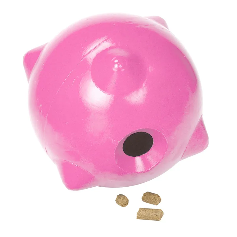 Stubbs Horsey Ball Treat Toy - Pink