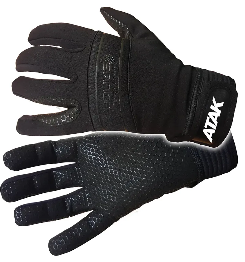 ATAK Youth Equus Equestrian Gloves - Black 