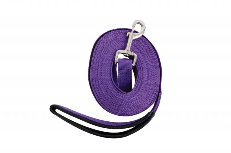 Kincade Equigrip Lunge Rein - Purple