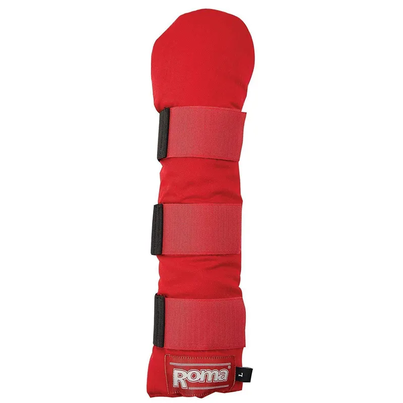 Roma Padded Tail Wrap - Red