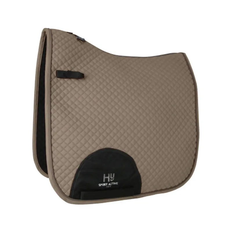 Hy Sport Active Dressage Saddle Pad - Desert Sand