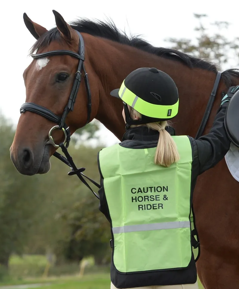 Roma Reflective Hat Band - Yellow-1