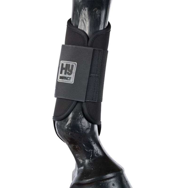 Hy Equestrian Brushing Boots - Black