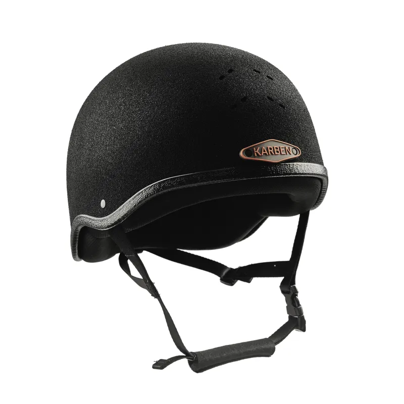 Shires Karben Junior Skull Cap - 55cm - Black-1