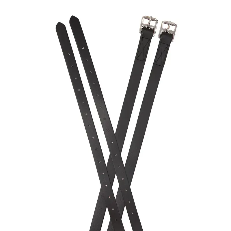 Dublin Synthetic Stirrup Leathers - Black