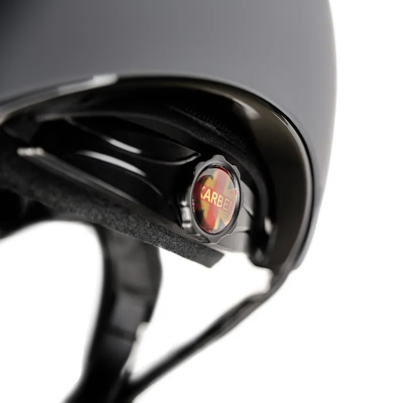 Shires Karben Sienna Riding Hat - 56-58cm - Grey-4