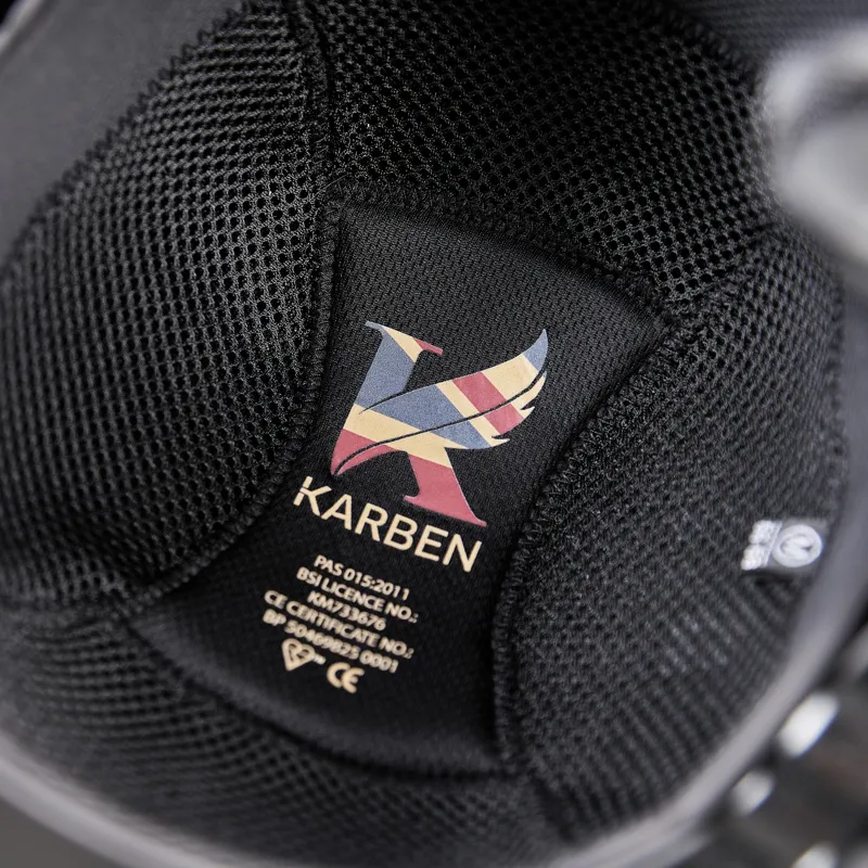 Shires Karben Sienna Riding Hat - Black-6