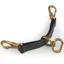 Shires Velociti GARA Leather Newmarket Attachment - Black