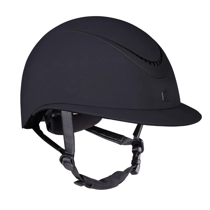 Shires Karben Aria Ellipse Riding Hat - Black-1