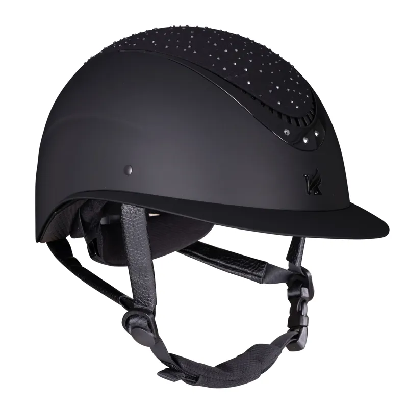 Shires Karben Viola Ellipse Riding Hat - Black-1