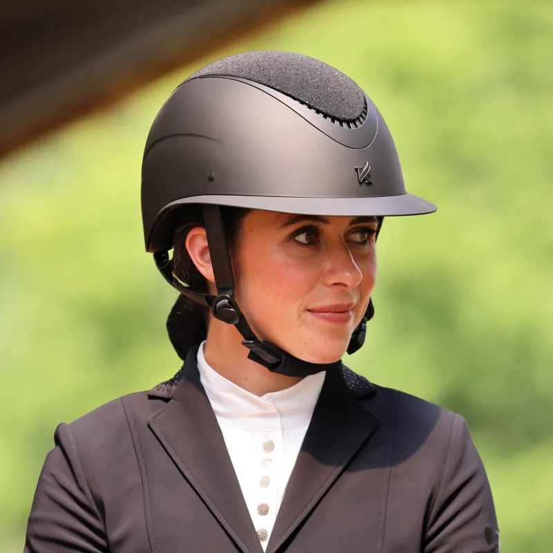 Shires Karben Lia Ellipse Riding Hat - Black-4