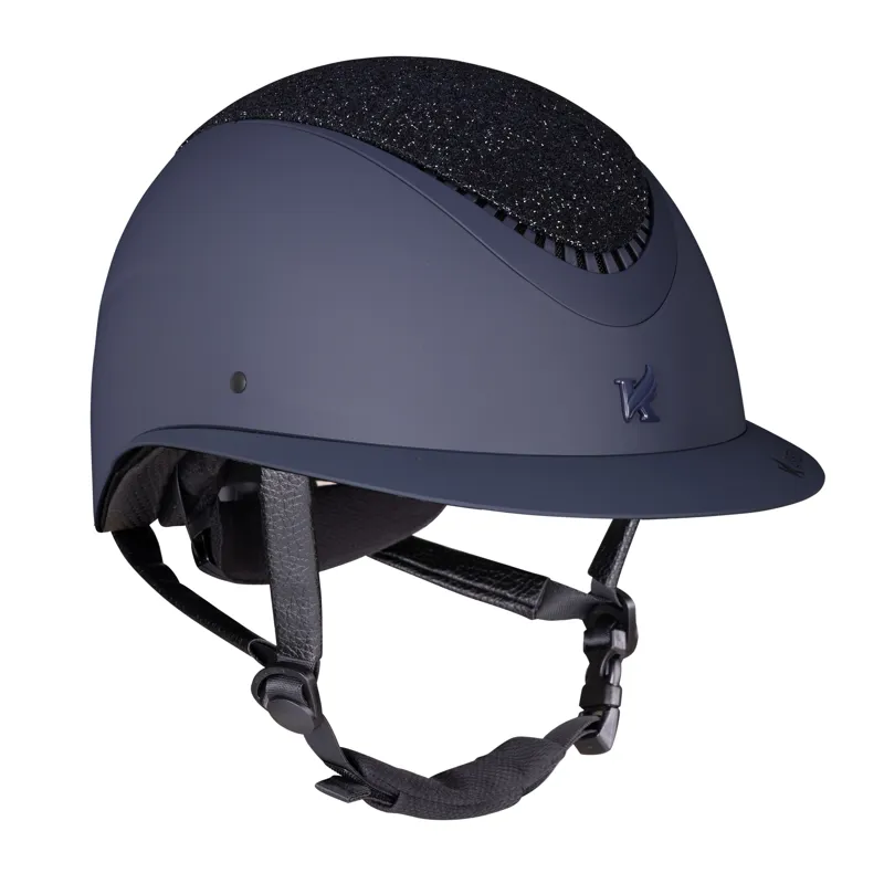 Shires Karben Lia Ellipse Riding Hat - Navy-1